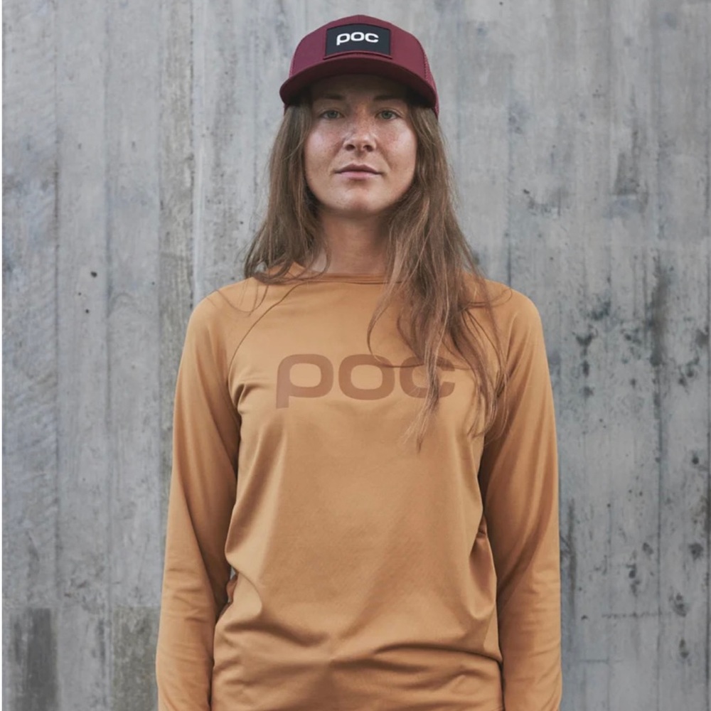 POC WOMEN’s REFORM ENDURO JERSEY, Aragonite Brown, Size XS, NWT